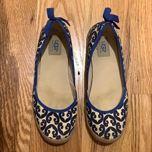 Ugg espadrille flats